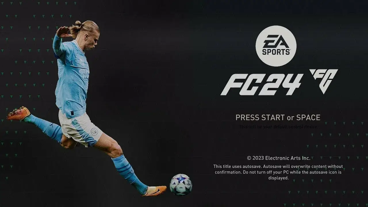 FIFA 24 futbol sahası ve oyuncuların aksiyonu