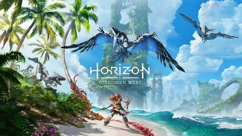 Horizon Forbidden West vahşi doğada macera ve robot yaratıklar